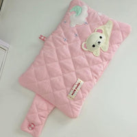 Thumbnail for Handmade Cute Korilakkuma A5 A6 Fabric Binder Cover - ArtGalleryZen