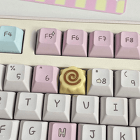 Thumbnail for Handmade Cute Narutomaki DIY Keyboard Accessories Resin Keycap - ArtGalleryZen