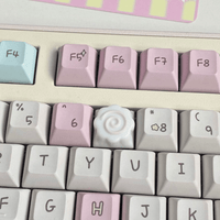 Thumbnail for Handmade Cute Narutomaki DIY Keyboard Accessories Resin Keycap - ArtGalleryZen