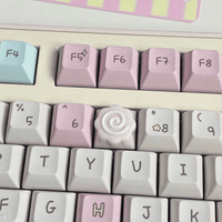 Thumbnail for Handmade Cute Narutomaki DIY Keyboard Accessories Resin Keycap - ArtGalleryZen