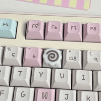 Thumbnail for Handmade Cute Narutomaki DIY Keyboard Accessories Resin Keycap - ArtGalleryZen