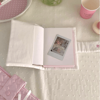 Thumbnail for Handmade Heart Satin Bowknot A6 Fabric Book Cover - ArtGalleryZen