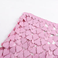 Thumbnail for Handmade Pink Heart Sequins Patchwork Strappy Nightclub Party Mini Skirt