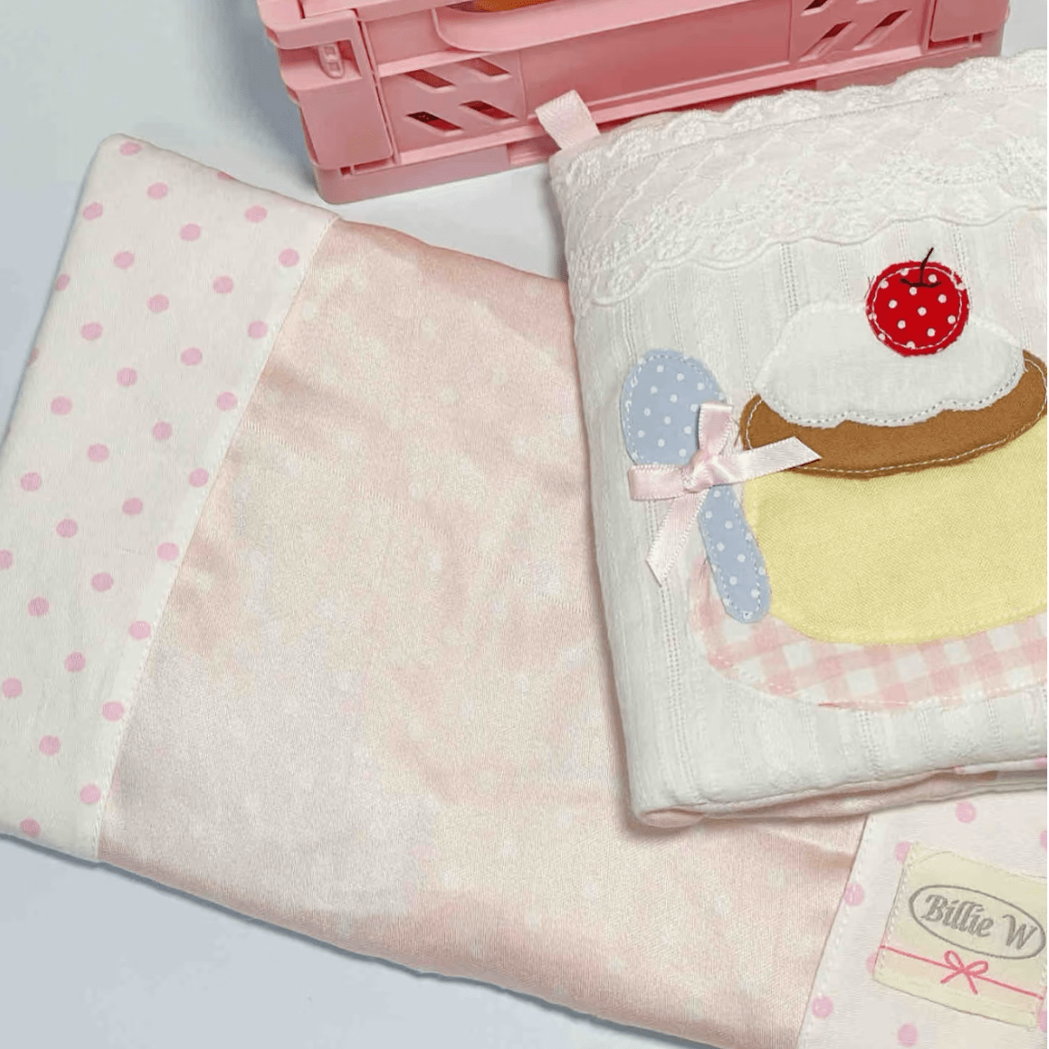 Handmade Pudding Dessert A6 B6 A5 Fabric Book Cover - ArtGalleryZen