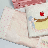 Thumbnail for Handmade Pudding Dessert A6 B6 A5 Fabric Book Cover - ArtGalleryZen