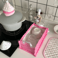 Thumbnail for Handmade Sweet Heart Tulip Fabric Storage Basket - ArtGalleryZen