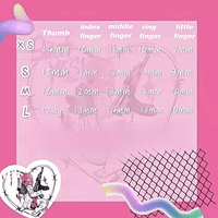 Thumbnail for Handmade Y2K Doro Cat Clover 3D Press on Nails Short False Nail - ArtGalleryZen