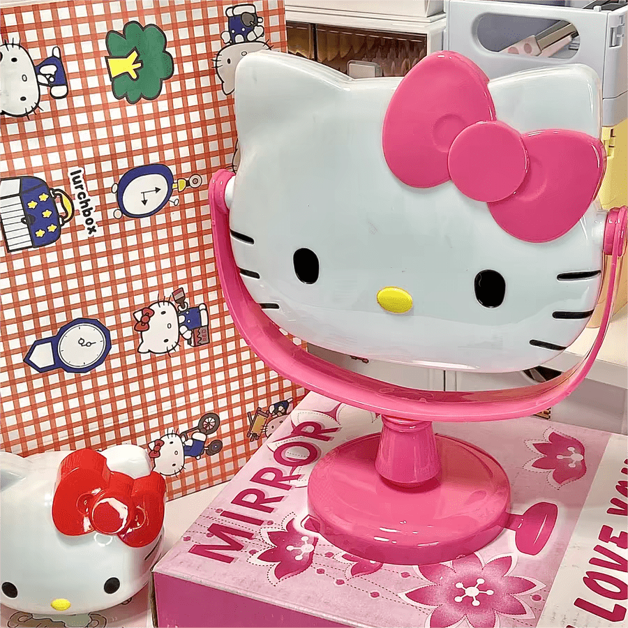 Hello Kitty Cosmetic Mirror - ArtGalleryZen