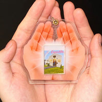 Thumbnail for Hold In The Palm Acrylic Keychain Kpop ID Card Photocard Holder - ArtGalleryZen