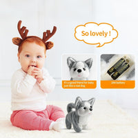 Thumbnail for Interactive Plush Puppy Toy - Walking Barking Electronic Pet Dog - ArtGalleryZen