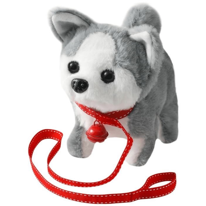 Interactive Plush Puppy Toy - Walking Barking Electronic Pet Dog - ArtGalleryZen