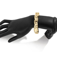 Thumbnail for Irregular Abstract Lava Open Bangle Bracelet