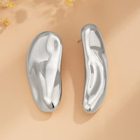 Thumbnail for Irregular Asymmetric Glossy Waterdrop Earrings