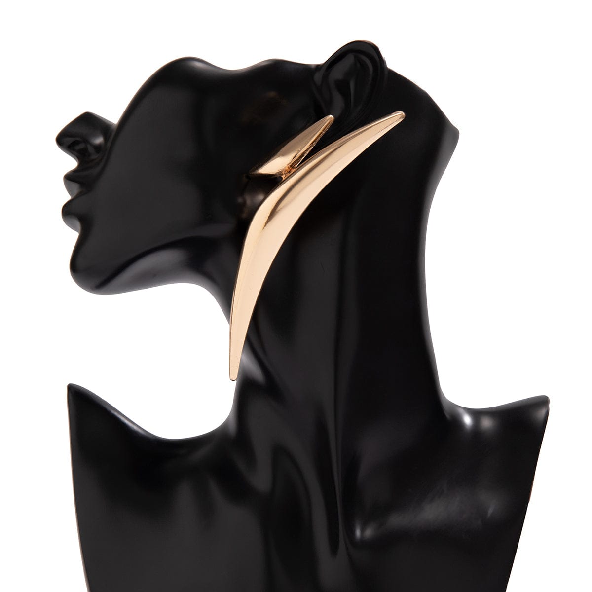 Irregular Gold Silver Plated Statement Earrings - ArtGalleryZen