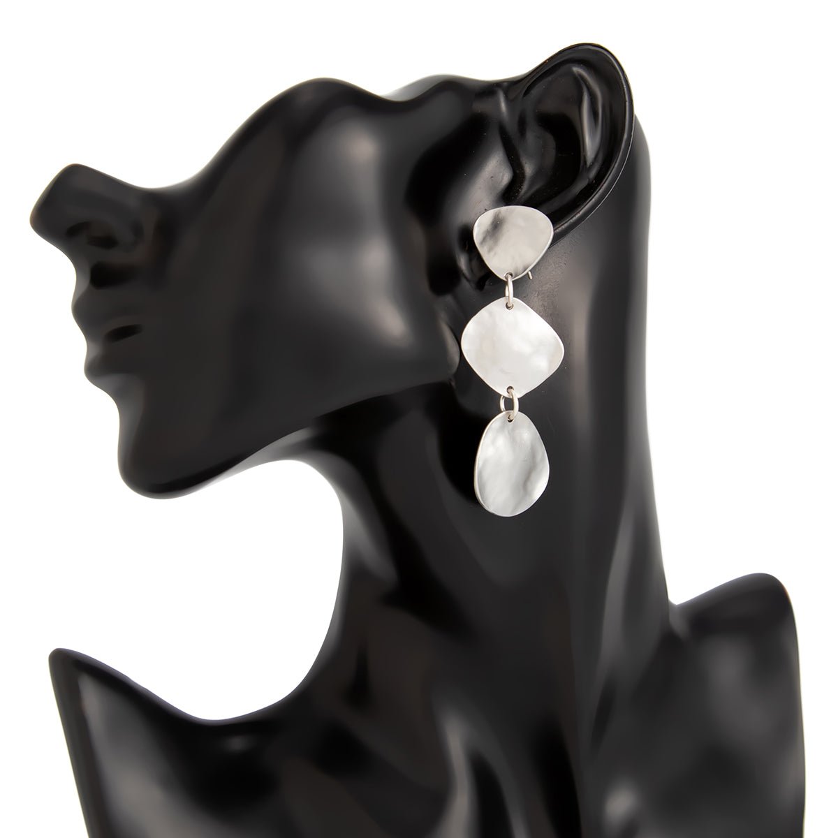 Irregular Gold Silver Plated Waterdrop Dangle Earrings - ArtGalleryZen