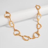 Thumbnail for Irregular Textured Hoop Waist Chain - ArtGalleryZen