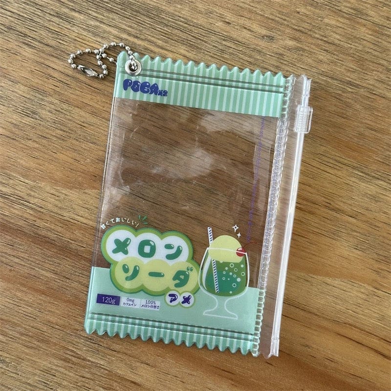 Japanese Style Magazine Candy Bag Kpop Keychain Photocard Holder - ArtGalleryZen
