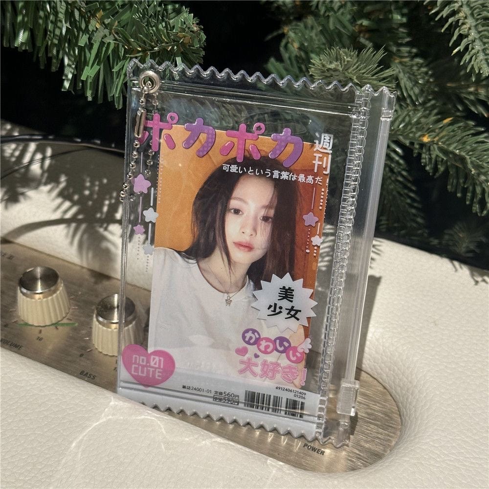 Japanese Style Magazine Candy Bag Kpop Keychain Photocard Holder - ArtGalleryZen