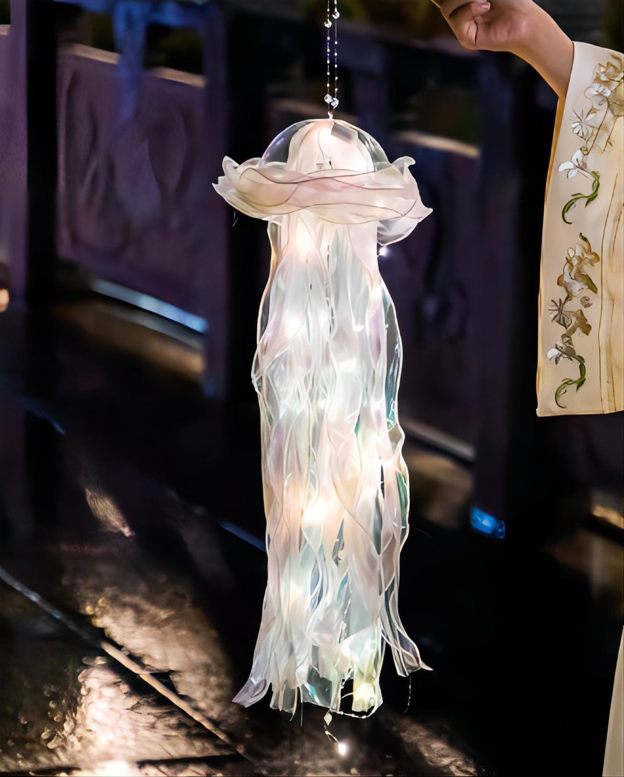Jellyfish Lantern Night Light - ArtGalleryZen