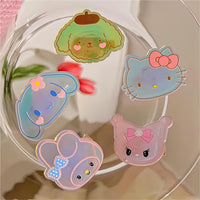 Thumbnail for Kawaii 5 Pieces Led Flashing Sanrio Family Hair Clip Set - ArtGalleryZen