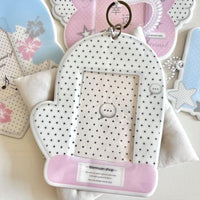 Thumbnail for Kawaii Animal Photocard Holder Keychain - PVC Card Display Bag - ArtGalleryZen