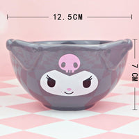 Thumbnail for Kawaii Cartoon Ceramic Bowl - ArtGalleryZen