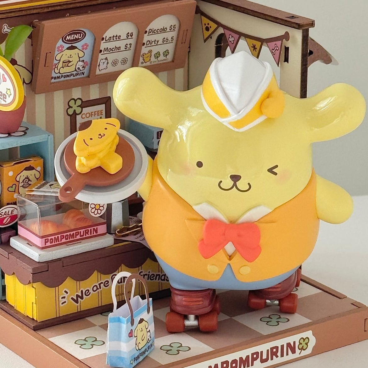Kawaii Cartoon Characters Roller Skating Restaurant Series Blind Box - ArtGalleryZen