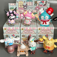 Thumbnail for Kawaii Cartoon Characters Roller Skating Restaurant Series Blind Box - ArtGalleryZen