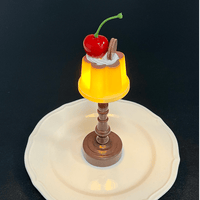 Thumbnail for Kawaii Cherry Pudding Night Light - ArtGalleryZen