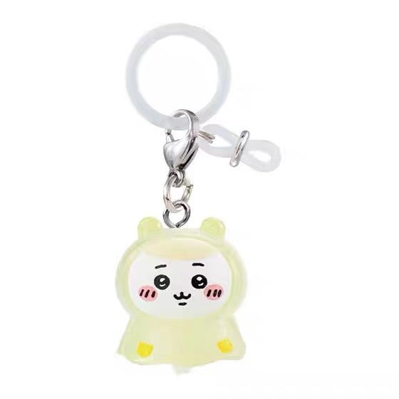 Kawaii Chiikawa Hachiware Usagi Raincoat Keychain Doll - ArtGalleryZen