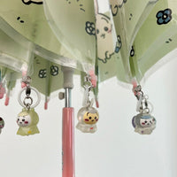 Thumbnail for Kawaii Chiikawa Hachiware Usagi Raincoat Keychain Doll - ArtGalleryZen