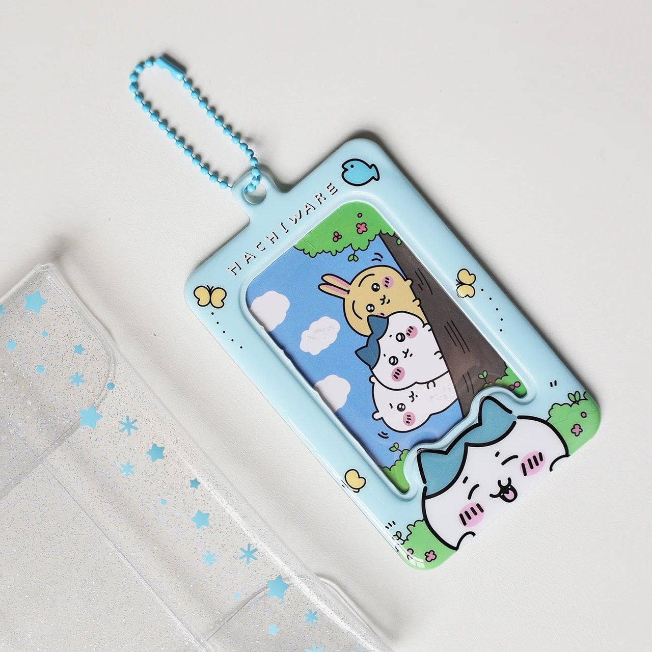 Kawaii Chiikawa Kpop Keychain Photocard Holder - ArtGalleryZen