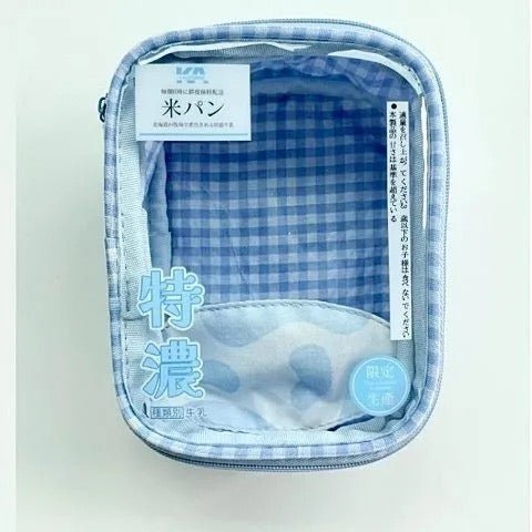 Kawaii Clear Display Bag - Cute Pastel Cartoon Style Keychain Pouch - ArtGalleryZen