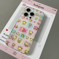 Thumbnail for Kawaii Colorful Rilakkuma iPhone Case - ArtGalleryZen