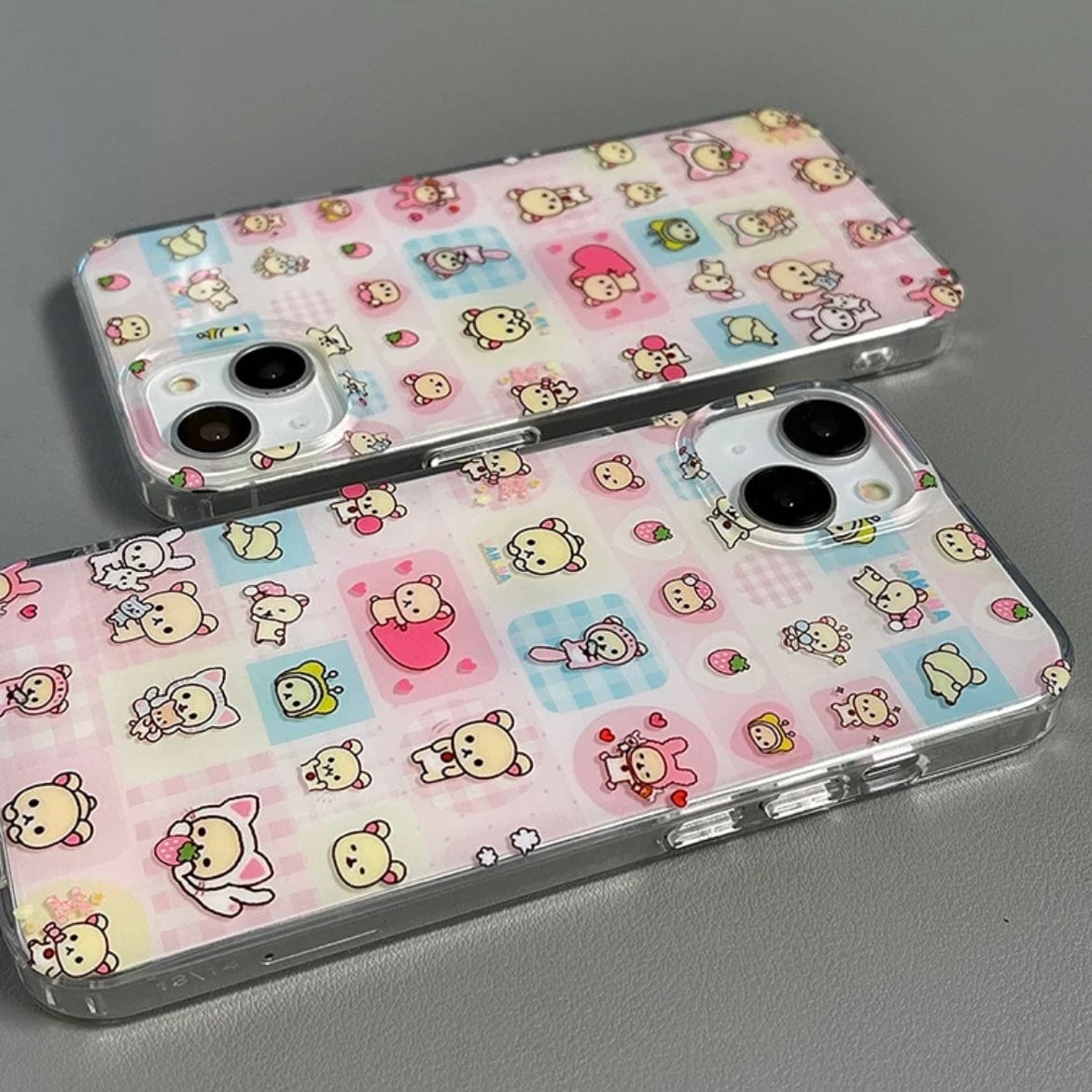 Kawaii Colorful Rilakkuma iPhone Case - ArtGalleryZen