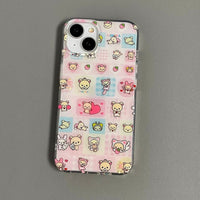 Thumbnail for Kawaii Colorful Rilakkuma iPhone Case - ArtGalleryZen