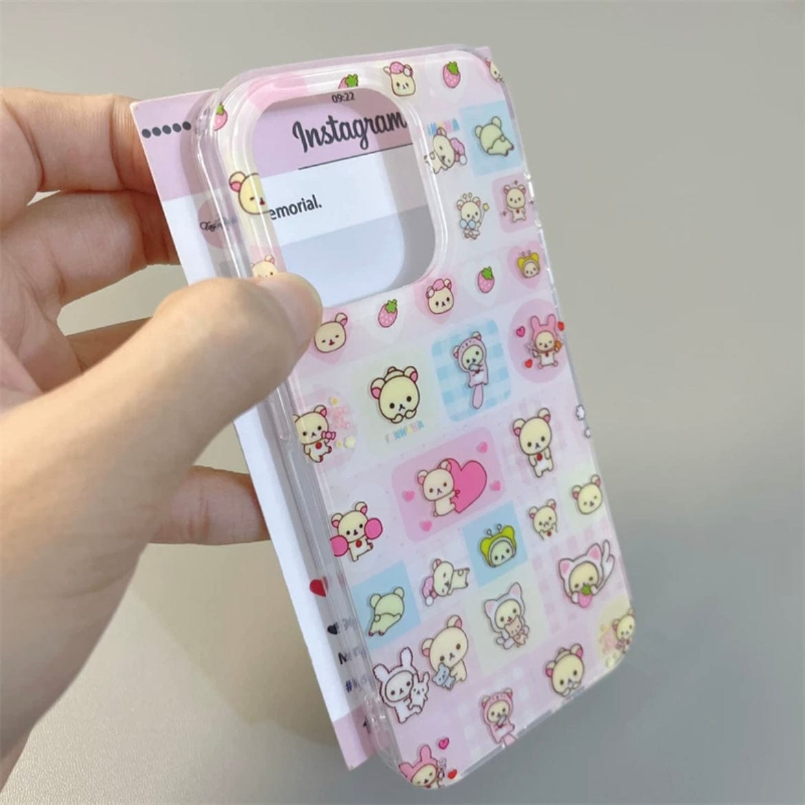 Kawaii Colorful Rilakkuma iPhone Case