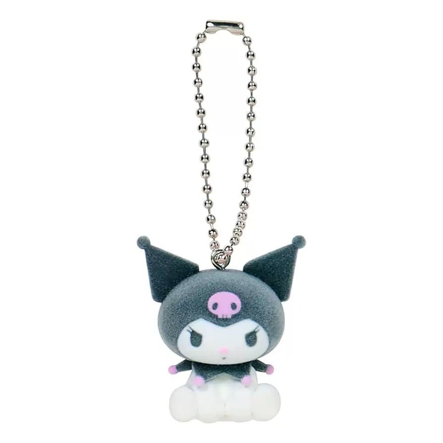 Kawaii Flocked Anime Characters Keychain Doll Blind Box - ArtGalleryZen