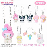 Thumbnail for Kawaii Flocked Anime Characters Keychain Doll Blind Box - ArtGalleryZen