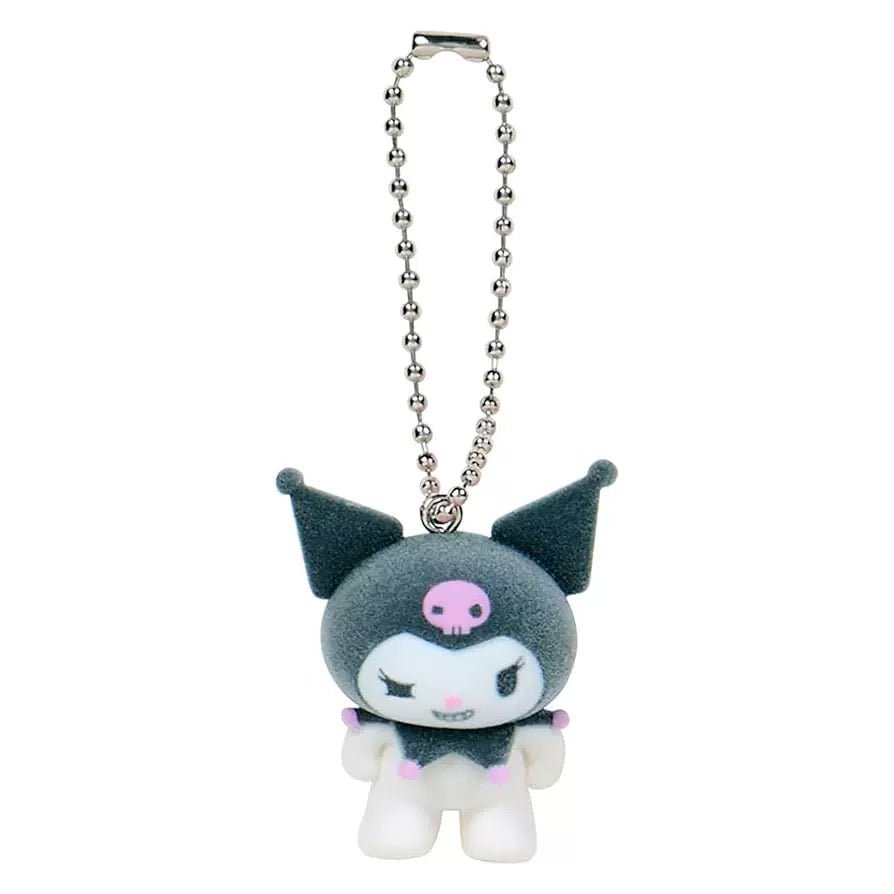 Kawaii Flocked Anime Characters Keychain Doll Blind Box - ArtGalleryZen