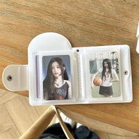 Thumbnail for Kawaii Heart Photocard Album - 32 Pocket Mini Card Holder Organizer - ArtGalleryZen