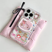 Thumbnail for Kawaii Hello Kitty Shaker Magnetic Stand iPhone Case