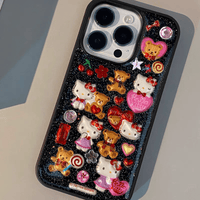 Thumbnail for Kawaii Hello Kitty Sticker iPhone Case - ArtGalleryZen