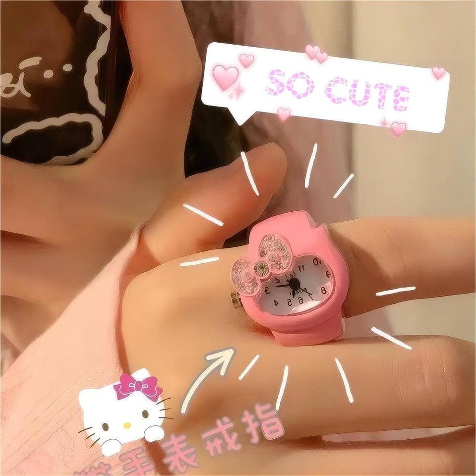 hello kitty watch pink