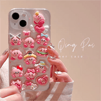 Thumbnail for Kawaii Kirby iPhone Case - ArtGalleryZen