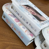 Thumbnail for Kawaii Kitten Puppy Letter Kpop 3 Inch Mini Photocard Album - ArtGalleryZen