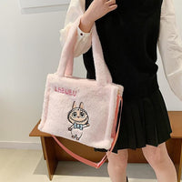 Thumbnail for Kawaii Labubu Plush Shoulder Crossbody Bag - ArtGalleryZen