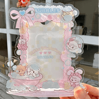 Thumbnail for Kawaii Mikko Kpop Acrylic Photocard Holder - ArtGalleryZen