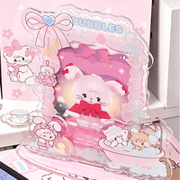 Thumbnail for Kawaii Mikko Kpop Acrylic Photocard Holder - ArtGalleryZen