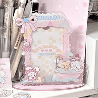 Thumbnail for Kawaii Mikko Kpop Acrylic Photocard Holder - ArtGalleryZen